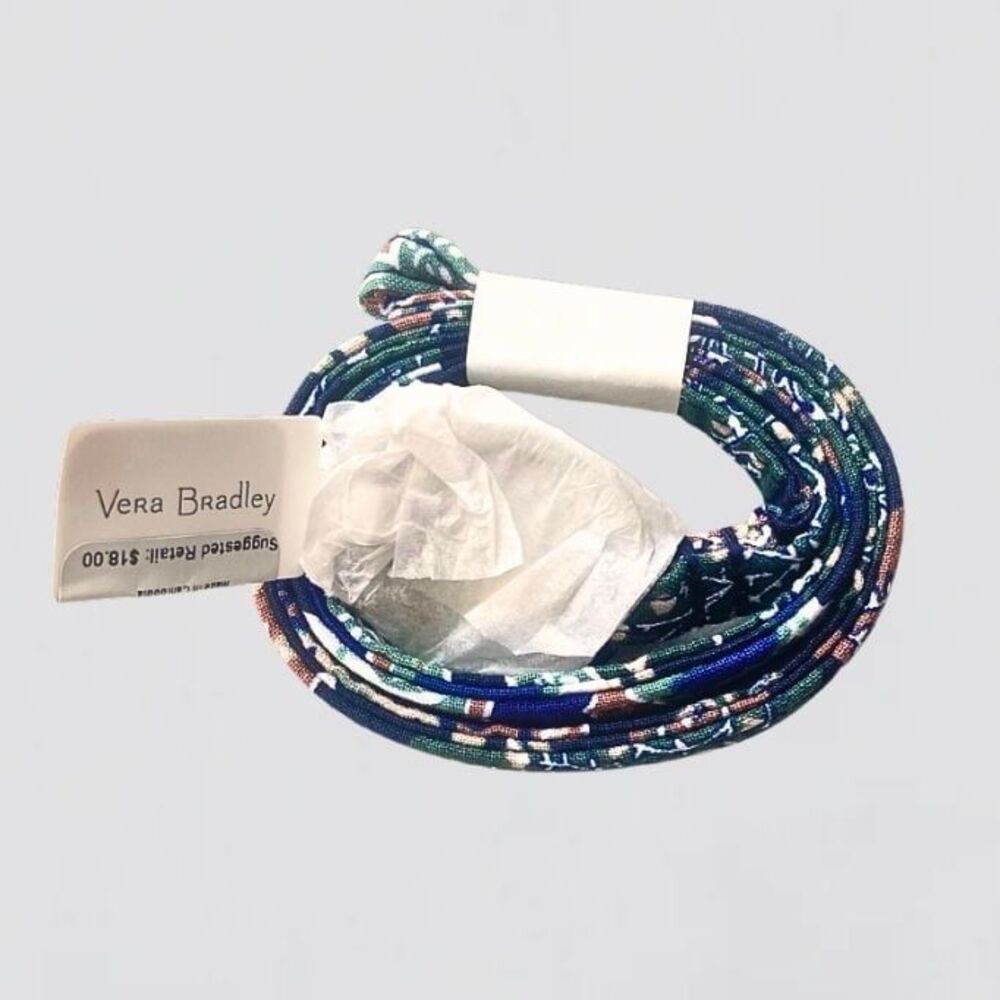 Vera Bradley Lanyard Java Navy Camo NWT